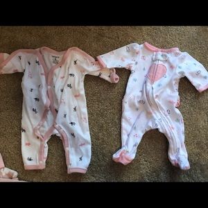 Preemie pajama and loungewear